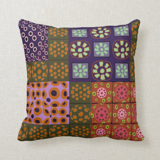 PRETTY PATCHWORK TWO THROW PILLOW
