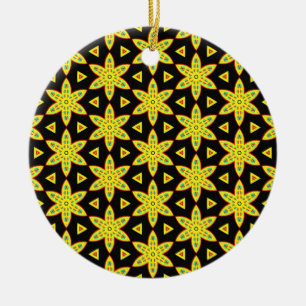 Pretty Pattern 05 Ceramic Ornament