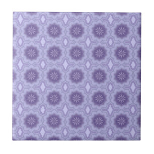 Pretty Pattern in Lavender Tile