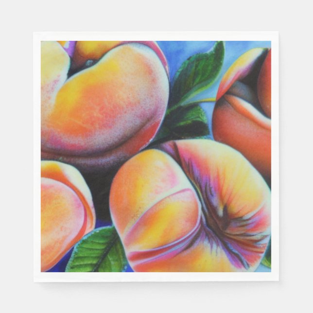Pretty Peaches Napkin (Front)