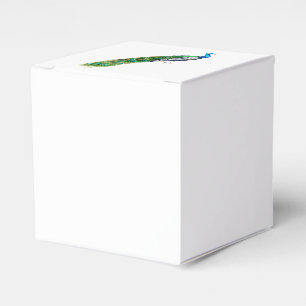 Pretty Peacock Favor Box