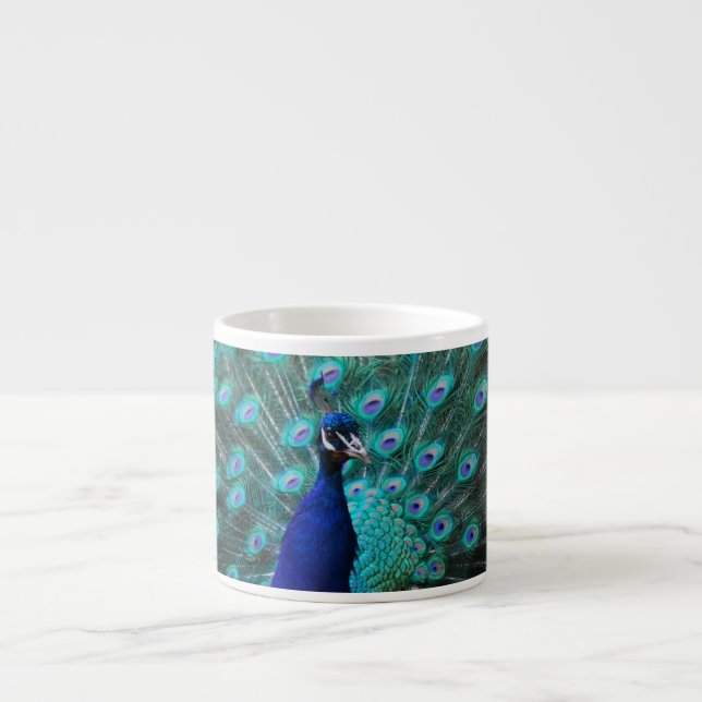Pretty Peacock Specialty Mug (Front)