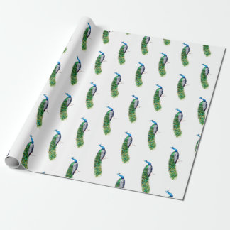 Pretty Peacock Wrapping Paper