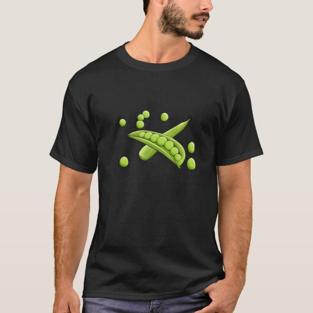 Pretty Peas Men’s T-Shirt (Front)