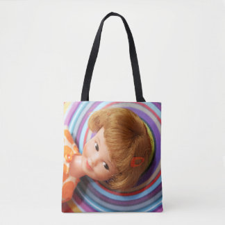 Pretty Penny Brite with circles Tote Bag