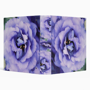 Pretty Periwinkle Flower Binder
