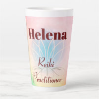 Pretty personalised Reiki Practitioner design