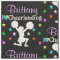 PRETTY PERSONALIZED I LOVE CHEERLEADING FABRIC