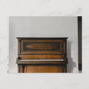 Pretty Piano Artwork Postcard