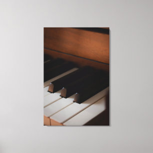 Pretty Piano Canvas Print
