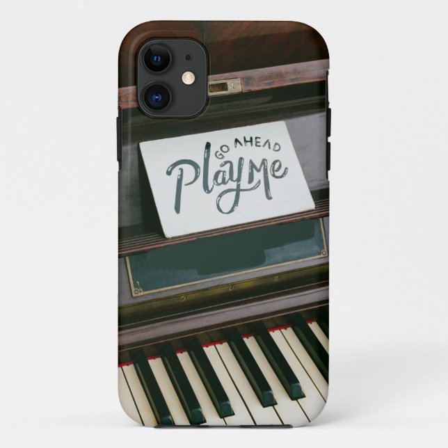 Pretty Piano Case-Mate iPhone Case (Back)