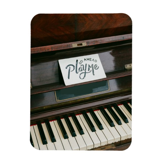 Pretty Piano Magnet (Vertical)