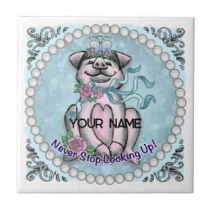 Pretty Piggy   Tile