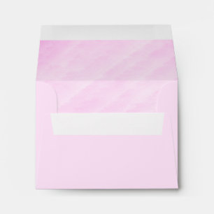 Pretty Pink Abstract Envelope