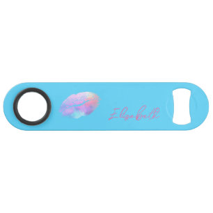 Pretty Pink and Blue Lips Bar Key