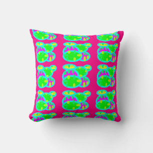 Pretty pink and yellow for the home improvement throw pillow