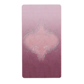 Pretty Pink Apothecary Label