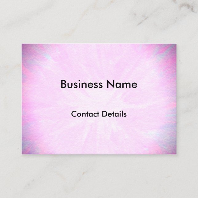 Pretty pink appointment card (Front)