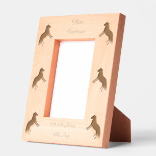 Pretty Pink Baby Girl Unicorn Custom New Baby Etched Frames