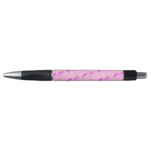 Pretty Pink Baby Girl Unicorn Patterned Pen