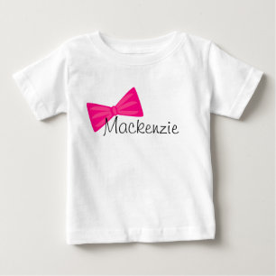 Pretty Pink Bow Baby T-Shirt