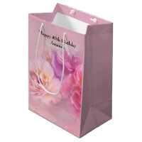 Pretty Pink Carnations Stylish Photograph Birthday