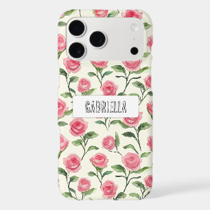 Pretty Pink Cream Roses Floral