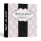 Pretty Pink Damask Bakery Portfolio Binders