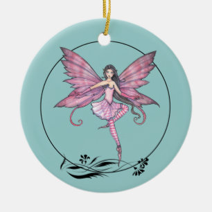 Pretty Pink Fairy Ornament