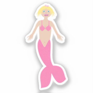 Pretty Pink Fantasy Mermaid