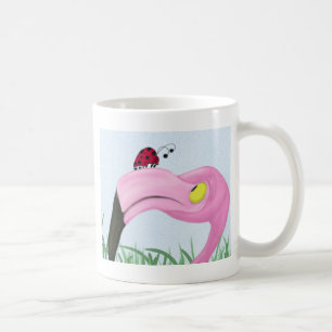 Pretty Pink Flamingo Coffee Mug