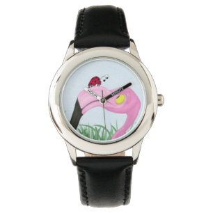 Pretty Pink Flamingo Watch