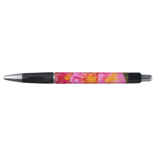 Pretty Pink Floral Pen (Front)