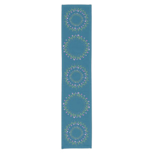 Pretty Pink Floral Table Runner
