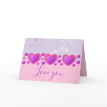 Pretty Pink Glitter and Marble Valentine's Day