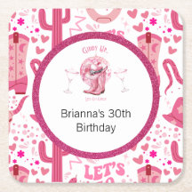 Pretty Pink & Glitter Cowgirl Birthday 