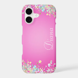Pretty Pink Glitter Effect