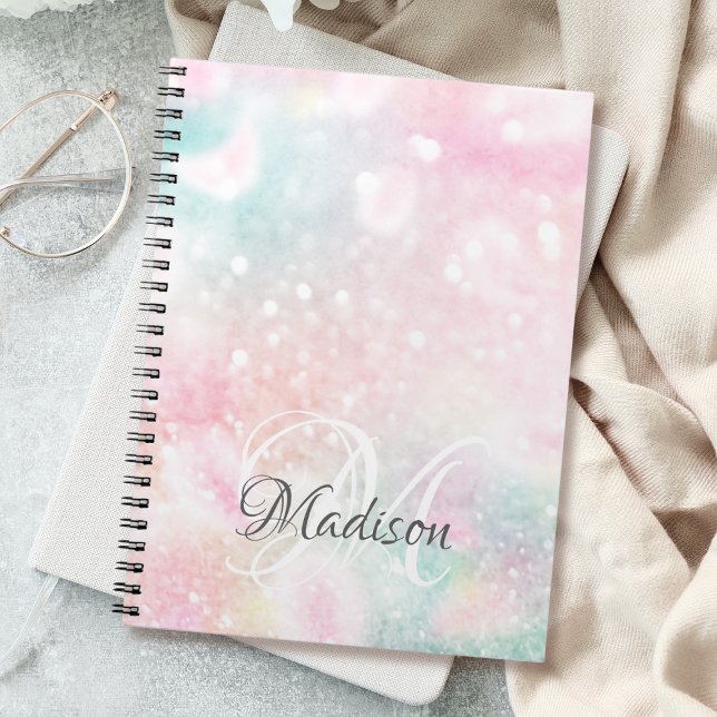 Pretty Pink Glitter Girly Glamourous Notebook (Creator Uploaded)
