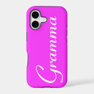 Pretty pink "Gramma" iphone case