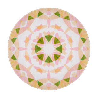 Pretty Pink Happy Green Summer Star Dopamine Decor Cutting Board