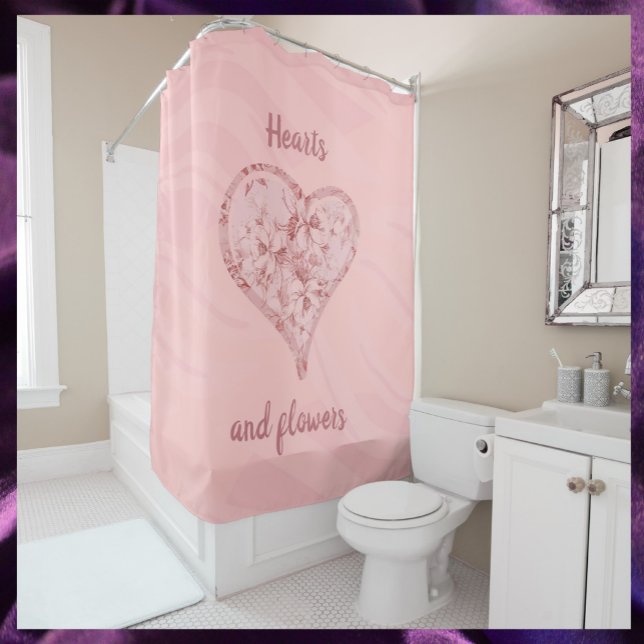 Pretty Pink Hearts & Flowers (Creator Uploaded)