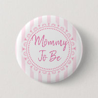 Pretty Pink Its a Girl Mom To Be Lacey Baby Shower