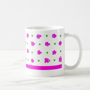 Pretty Pink Mini-print Floral Classic Mug