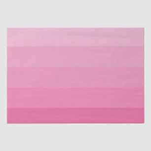Pretty pink ombre tissue paper