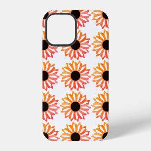 Pretty Pink Orange Floral Case-Mate iPhone Case