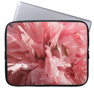 Pretty Pink Poppy Laptop Bag