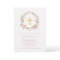 Pretty Pink Roses and Gold Cross | Floral Baptism