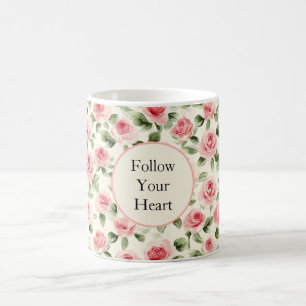 Pretty Pink Roses   Coffee Mug