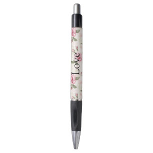 Pretty Pink Roses Pen