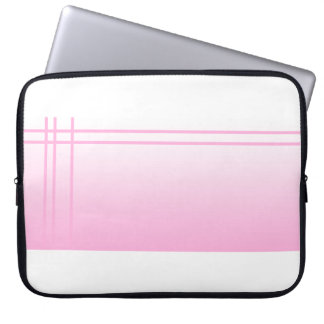Pretty Pink. Simple Elegant Design. Laptop Sleeve
